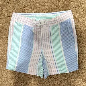 Janie and Jack Pastel Striped Boys Shorts